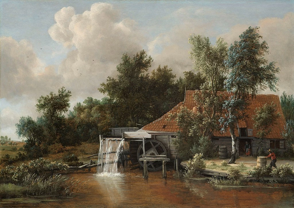 Un mulino ad acqua - Rijksmuseum